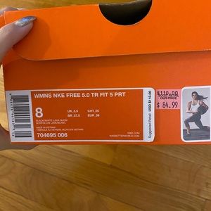 Nike free running shoes